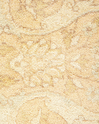 Traditional Mogul Ivory Wool Area Rug 8' 4" x 10' 4" - Solo Rugs