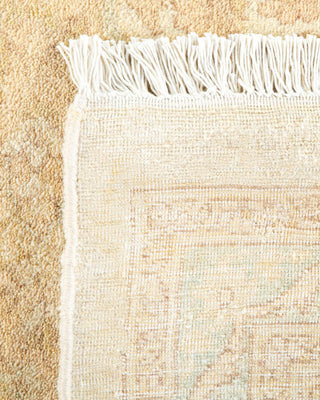Traditional Mogul Ivory Wool Area Rug 8' 4" x 10' 4" - Solo Rugs