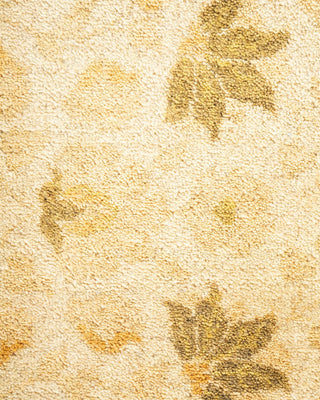 Traditional Mogul Ivory Wool Area Rug 8' 2" x 10' 2" - Solo Rugs