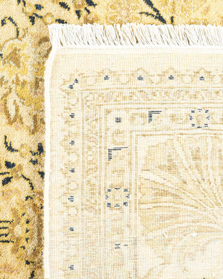 Traditional Mogul Ivory Wool Area Rug 6' 2" x 8' 10" - Solo Rugs