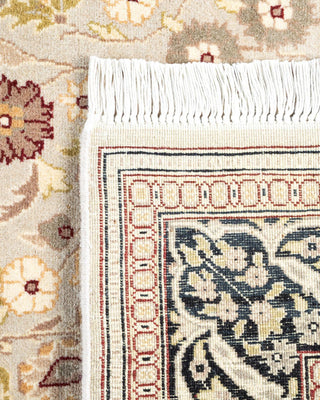 Traditional Mogul Ivory Wool Runner 2' 8" x 10' 6" - Solo Rugs