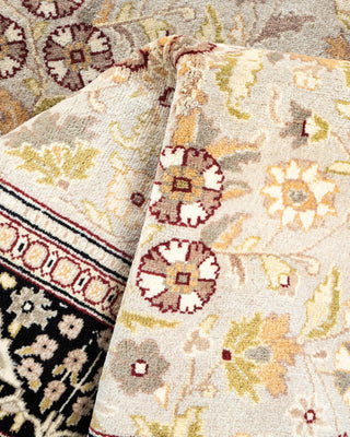 Traditional Mogul Ivory Wool Runner 2' 8" x 10' 6" - Solo Rugs