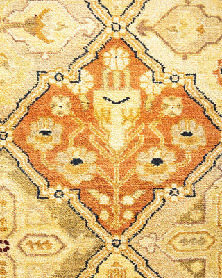 Contemporary Eclectic Brown Wool Area Rug 8' 2" x 9' 10" - Solo Rugs