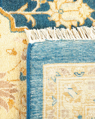 Traditional Mogul Blue Wool Runner 8' 3" x 13' 6" - Solo Rugs