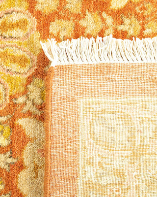 Traditional Mogul Brown Wool Area Rug 8' 2" x 10' 6" - Solo Rugs