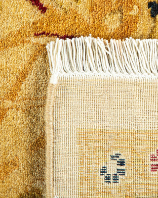 Traditional Mogul Ivory Wool Area Rug 8' 2" x 10' 4" - Solo Rugs