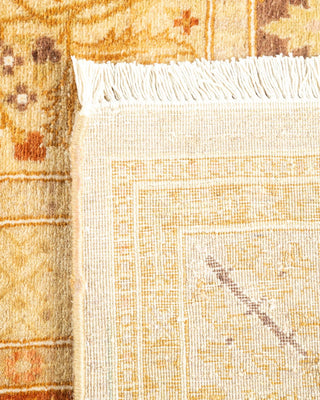 Traditional Mogul Ivory Wool Area Rug 3' 1" x 4' 8" - Solo Rugs