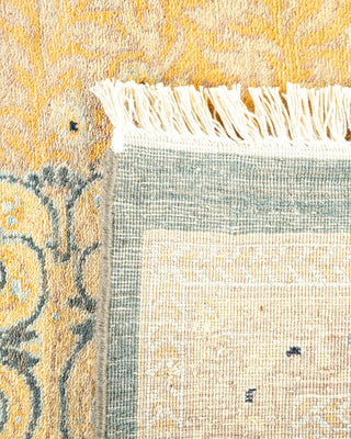 Traditional Mogul Gray Wool Area Rug 8' 1" x 10' 8" - Solo Rugs