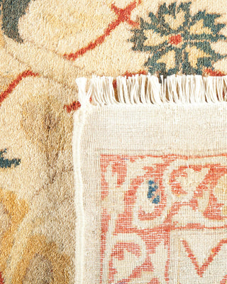 Traditional Mogul Ivory Wool Area Rug 8' 3" x 10' 5" - Solo Rugs