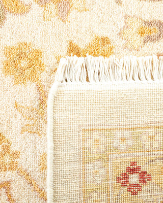 Traditional Mogul Ivory Wool Area Rug 8' 2" x 10' 6" - Solo Rugs