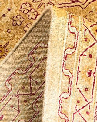 Traditional Mogul Ivory Wool Area Rug 8' 1" x 10' 6" - Solo Rugs