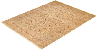 Traditional Mogul Ivory Wool Area Rug 8' 1" x 10' 6" - Solo Rugs