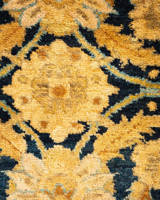 Traditional Mogul Red Wool Area Rug 7' 10" x 10' 1" - Solo Rugs