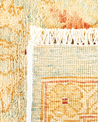 Contemporary Eclectic Light Blue Wool Area Rug 8' 10" x 11' 5" - Solo Rugs