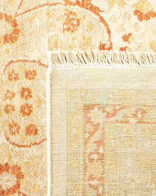 Traditional Mogul Ivory Wool Area Rug 8' 0" x 10' 3" - Solo Rugs