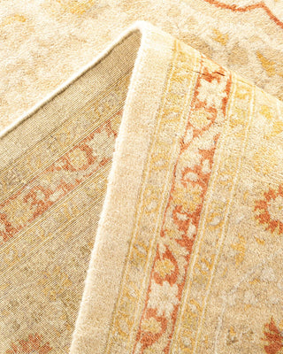 Traditional Mogul Ivory Wool Area Rug 8' 0" x 10' 3" - Solo Rugs