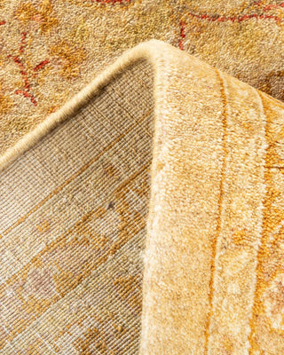 Traditional Mogul Ivory Wool Area Rug 8' 1" x 10' 3" - Solo Rugs