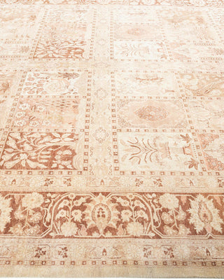 Traditional Mogul Ivory Wool Area Rug 8' 2" x 10' 4" - Solo Rugs