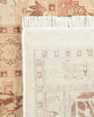 Traditional Mogul Ivory Wool Area Rug 8' 2" x 10' 4" - Solo Rugs