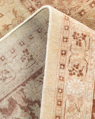 Traditional Mogul Ivory Wool Area Rug 8' 2" x 10' 4" - Solo Rugs