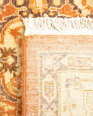 Traditional Mogul Brown Wool Area Rug 4' 0" x 6' 1" - Solo Rugs