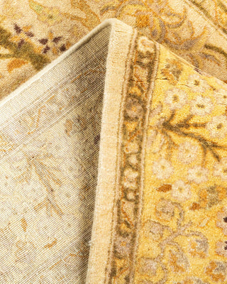 Traditional Mogul Ivory Wool Runner 3' 0" x 11' 5" - Solo Rugs