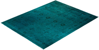 Fine Vibrance, One-of-a-Kind Handmade Area Rug - Green, 15' 9" x 12' 1" - Solo Rugs