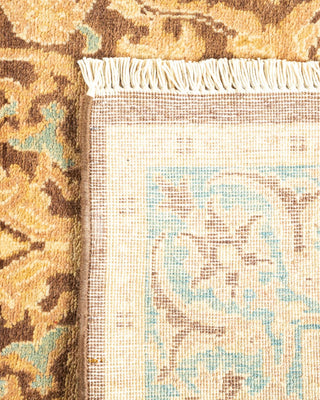 Contemporary Eclectic Brown Wool Area Rug 3' 1" x 5' 4" - Solo Rugs
