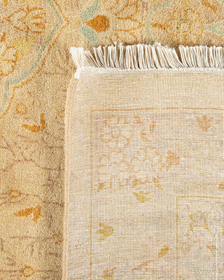 Traditional Mogul Ivory Wool Area Rug 8' 3" x 10' 7" - Solo Rugs