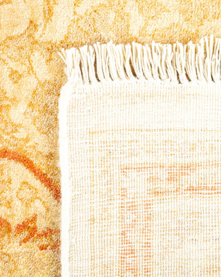 Traditional Mogul Ivory Wool Area Rug 4' 3" x 6' 5" - Solo Rugs