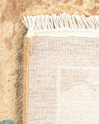 Traditional Mogul Brown Wool Area Rug 3' 2" x 5' 2" - Solo Rugs