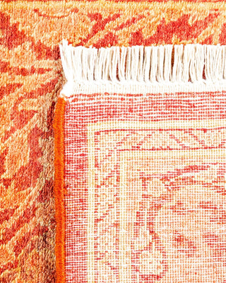 Traditional Mogul Orange Wool Runner 2' 7" x 11' 9" - Solo Rugs