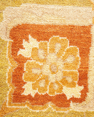 Traditional Mogul Ivory Wool Area Rug 7' 10" x 10' 2" - Solo Rugs