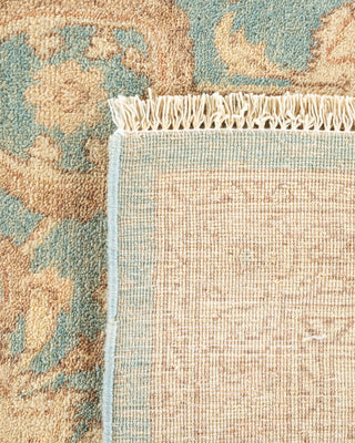 Contemporary Eclectic Light Blue Wool Area Rug 8' 2" x 10' 4" - Solo Rugs