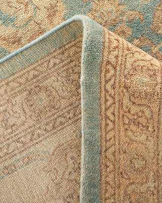 Contemporary Eclectic Light Blue Wool Area Rug 8' 2" x 10' 4" - Solo Rugs