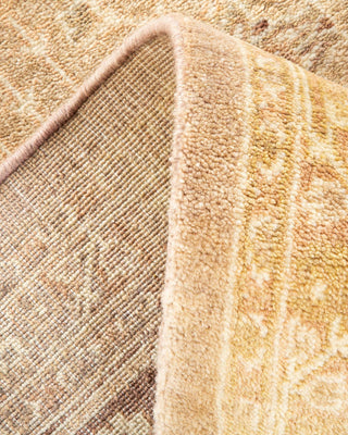 Traditional Mogul Ivory Wool Area Rug 8' 1" x 10' 5" - Solo Rugs