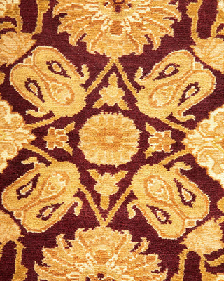 Traditional Mogul Red Wool Runner 2' 7" x 11' 10" - Solo Rugs