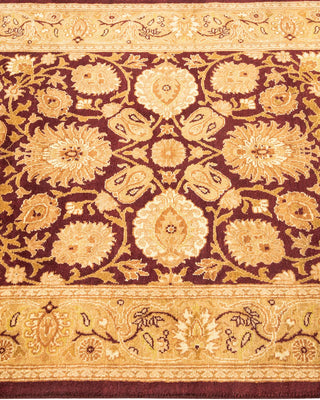 Traditional Mogul Red Wool Runner 2' 7" x 11' 10" - Solo Rugs