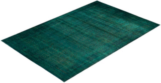 Vibrance, One-of-a-Kind Handmade Area Rug - Green, 18' 1" x 12' 0" - Solo Rugs