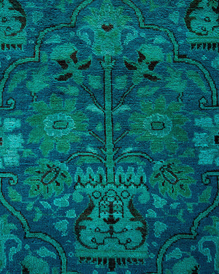 Vibrance, One-of-a-Kind Handmade Area Rug - Blue, 17' 2" x 12' 3" - Solo Rugs