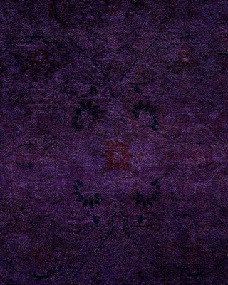 Fine Vibrance, One-of-a-Kind Handmade Area Rug - Purple, 12' 5" x 12' 1" - Solo Rugs