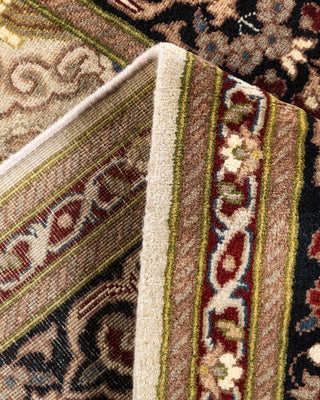 Traditional Mogul Ivory Wool Runner 2' 7" x 7' 8" - Solo Rugs