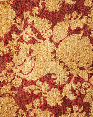 Traditional Mogul Red Wool Runner 2' 8" x 10' 1" - Solo Rugs