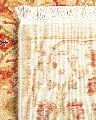 Traditional Mogul Ivory Wool Runner 2' 7" x 16' 10" - Solo Rugs