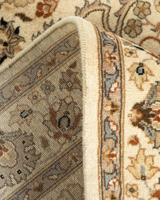 Traditional Mogul Ivory Wool Area Rug 3' 3" x 5' 1" - Solo Rugs