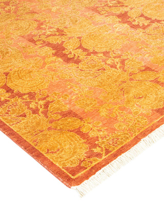 Traditional Mogul Pink Wool Runner 2' 9" x 11' 8" - Solo Rugs