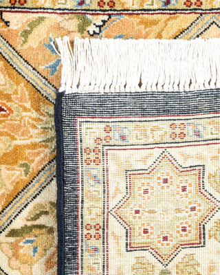 Traditional Mogul Brown Wool Area Rug 2' 8" x 4' 2" - Solo Rugs