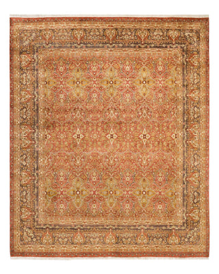 Mogul, One-of-a-Kind Hand-Knotted Area Rug - Pink, 8' 0" x 8' 4" - Solo Rugs
