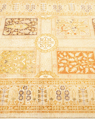 Traditional Mogul Ivory Wool Runner 3' 1" x 8' 10" - Solo Rugs