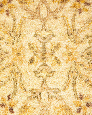Traditional Mogul Ivory Wool Runner 3' 0" x 8' 4" - Solo Rugs